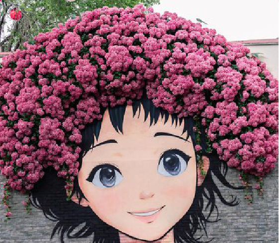 松滋墙体彩绘-网红墙打卡