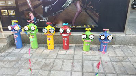 松滋商业区彩绘