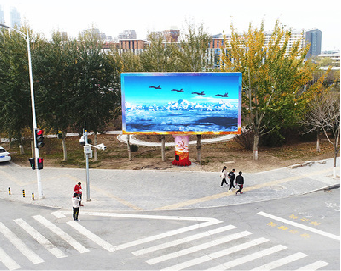 松滋户外大屏广告投放要点。