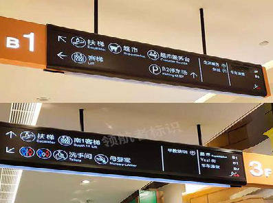 松滋如何通过商场标识牌引导客流分布？